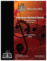 Nineteen Skeletal Duets for Euphoniums (treble clef) P.O.D. cover